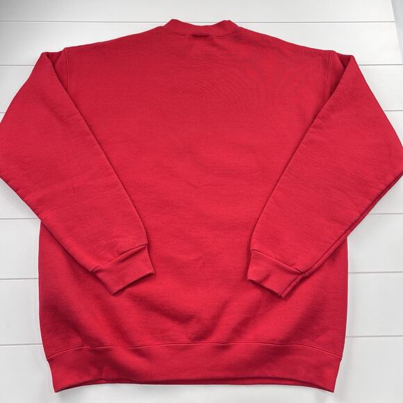 Chase Authentic Vintage Dale Earnhardt Jr NASCAR Budweiser red sweatshirt Large - Picture 2 of 8